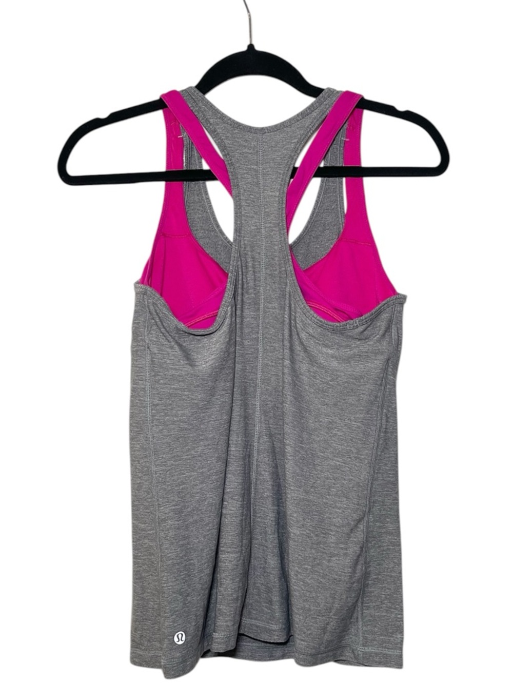 Lululemon Women’s Inspiration Tank II Layered Tank Top Size 10 - Picture 11 of 16